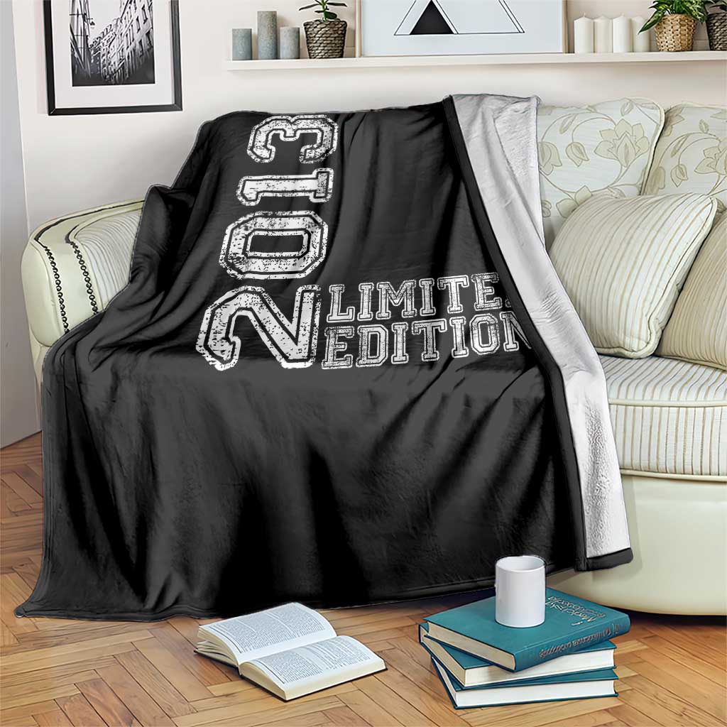 2013 Limited Edition Throw Blanket Limited Edition 13th Birthday Boys Girl TS10 Print Your Wear