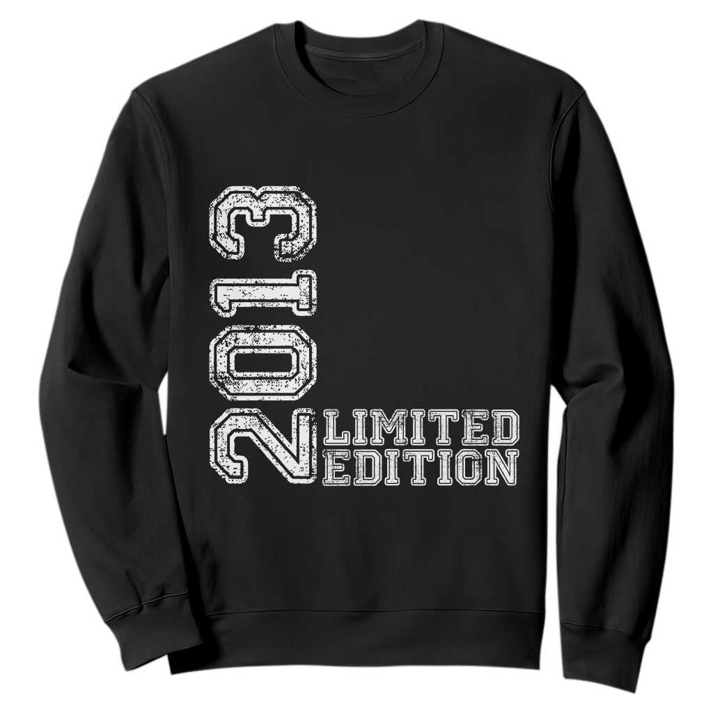 2013 Limited Edition Sweatshirt Limited Edition 13th Birthday Boys Girl TS10 Black Print Your Wear