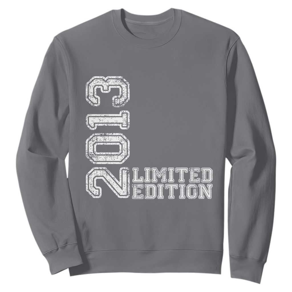 2013 Limited Edition Sweatshirt Limited Edition 13th Birthday Boys Girl TS10 Charcoal Print Your Wear