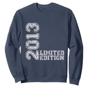 2013 Limited Edition Sweatshirt Limited Edition 13th Birthday Boys Girl TS10 Navy Print Your Wear