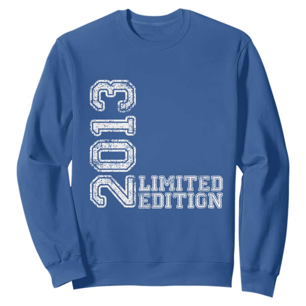 2013 Limited Edition Sweatshirt Limited Edition 13th Birthday Boys Girl TS10 Royal Blue Print Your Wear