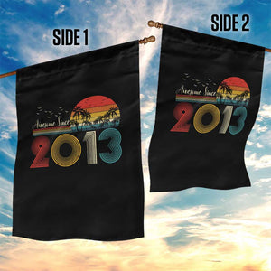 Awesome Since 2013 Garden Flag 13th Birthday 13 Year Old Son Boy TS10 Print Your Wear