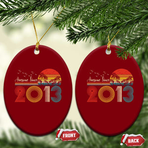 Awesome Since 2013 Ceramic Ornament 13th Birthday 13 Year Old Son Boy TS10 Print Your Wear