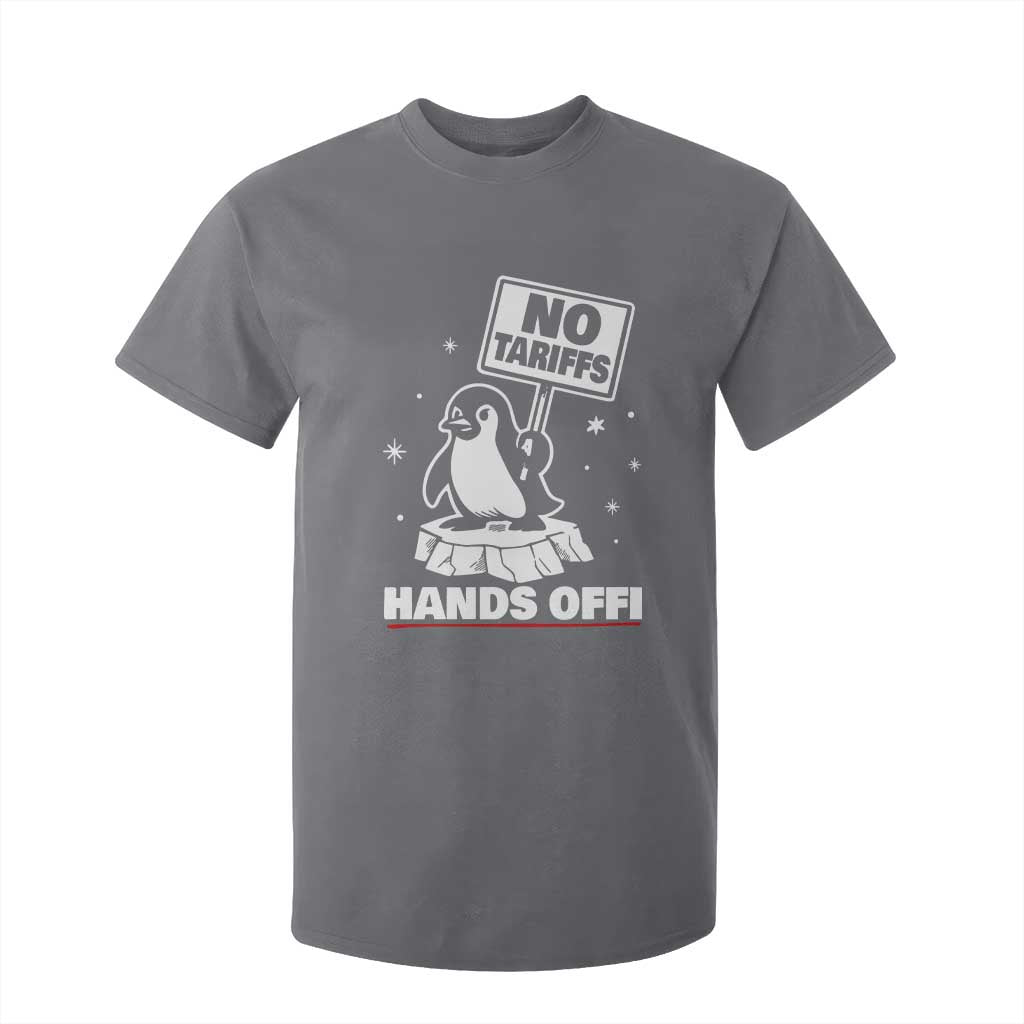 Funny Resist Penguins T Shirt For Kid Tariffs on Penguins? Really TS10 Charcoal Print Your Wear