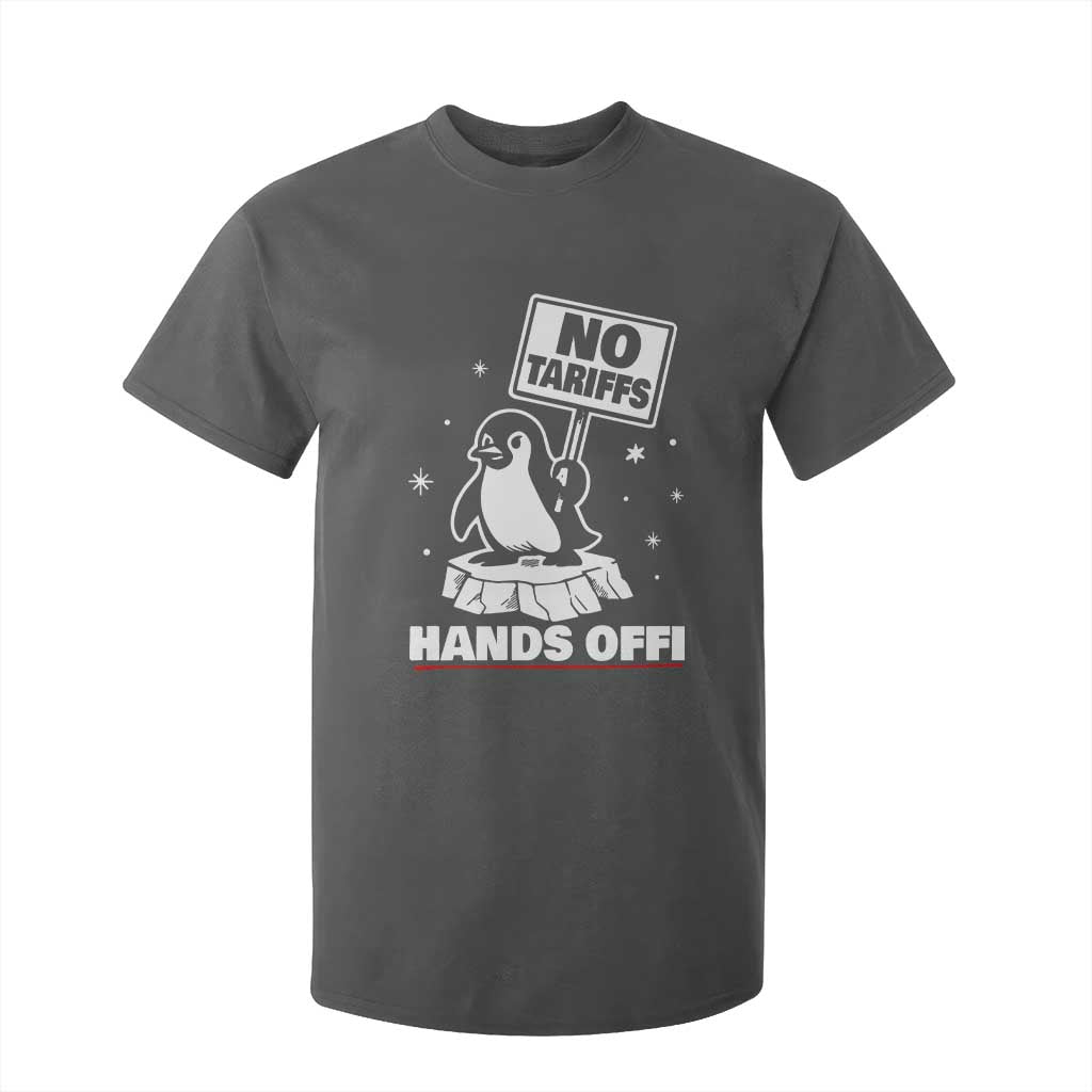 Funny Resist Penguins T Shirt For Kid Tariffs on Penguins? Really TS10 Dark Heather Print Your Wear