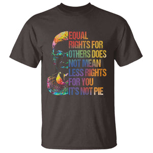 Notorious RBG T Shirt Feminist Citizen LGBTQ+ Equal Rights Advocate TS10 Dark Chocolate Print Your Wear