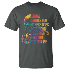 Notorious RBG T Shirt Feminist Citizen LGBTQ+ Equal Rights Advocate TS10 Dark Heather Print Your Wear