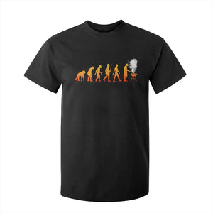 Funny BBQ T Shirt For Kid Evolution Of Grill Master Grilling Gifts Meat Smoking TS10 Black Print Your Wear