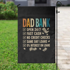 Funny Dad Garden Flag Retro Dad Bank Fathers Day TS10 Print Your Wear