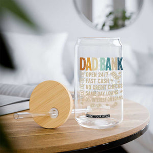 Funny Dad Glass Can Retro Dad Bank Fathers Day TS10 Print Your Wear