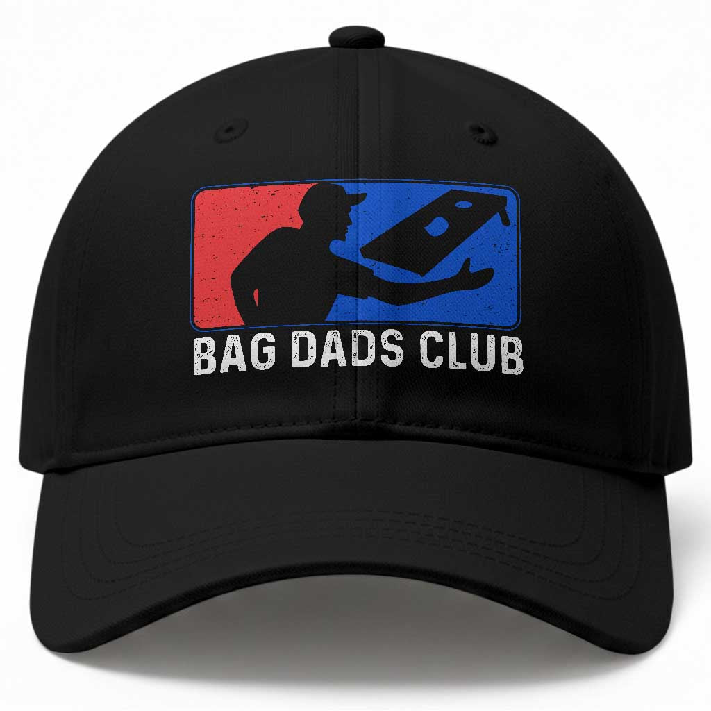 Funny Cornhole Bag Dads Club Baseball Cap TS10 Print Your Wear