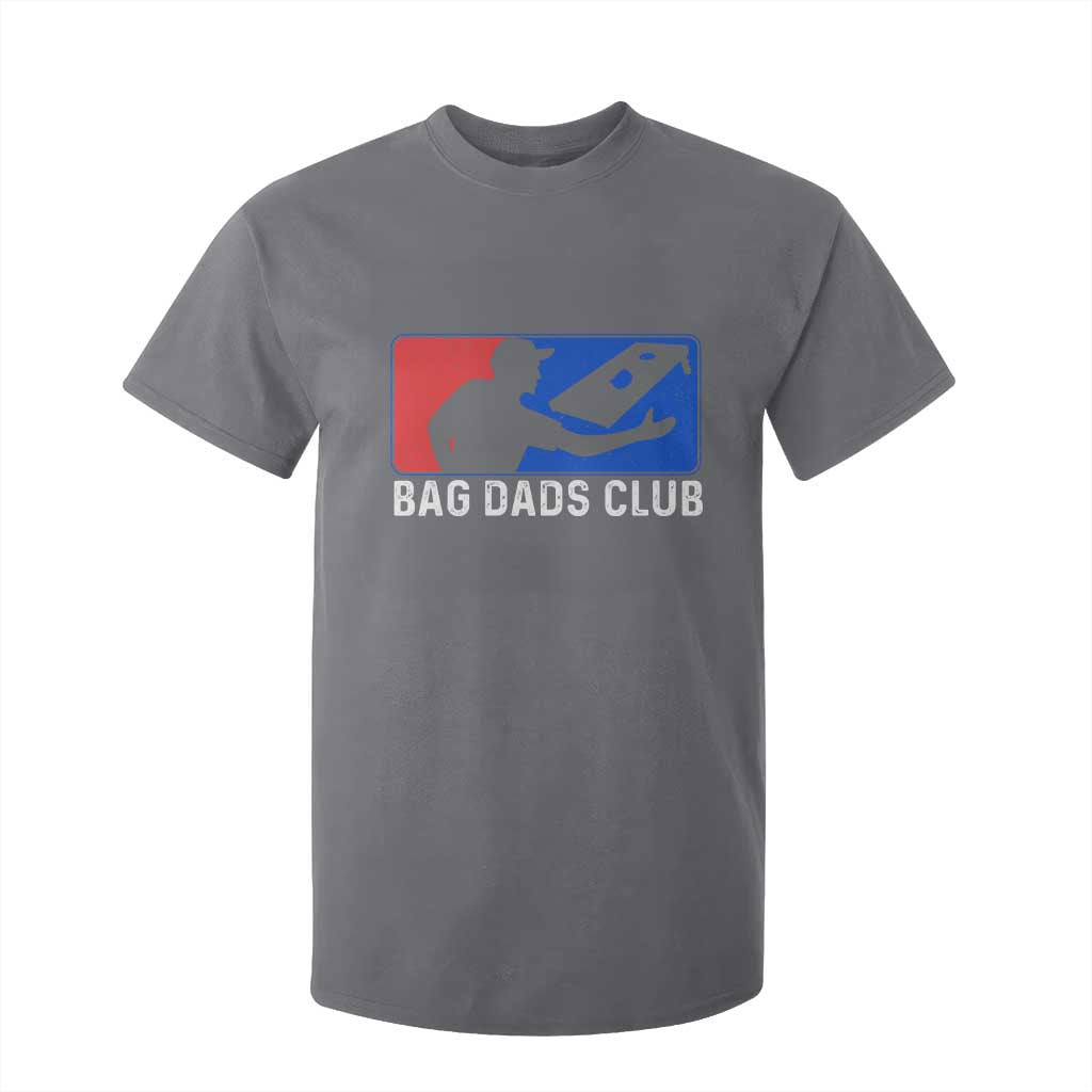 Funny Cornhole Bag Dads Club T Shirt For Kid TS10 Charcoal Print Your Wear