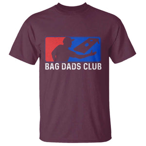 Funny Cornhole Bag Dads Club T Shirt TS10 Maroon Print Your Wear