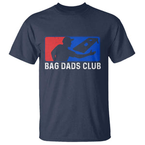 Funny Cornhole Bag Dads Club T Shirt TS10 Navy Print Your Wear