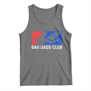 Funny Cornhole Bag Dads Club Tank Top TS10 Black Heather Print Your Wear