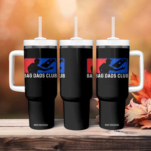 Funny Cornhole Bag Dads Club Tumbler With Handle TS10 Print Your Wear