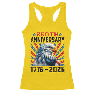Eagle Flag America 250 Racerback Tank Top 1776-2026 250th Birthday TS10 Daisy Print Your Wear