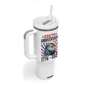 Eagle Flag America 250 Tumbler With Handle 1776-2026 250th Birthday TS10 Print Your Wear