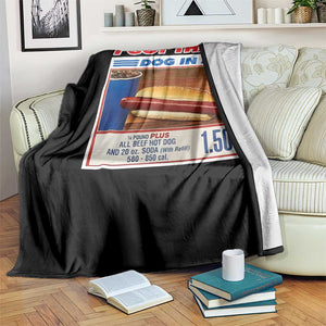 I Got That Dog In Me Throw Blanket Keep 150 Dank Meme Hot Dog Combo TS10 Print Your Wear