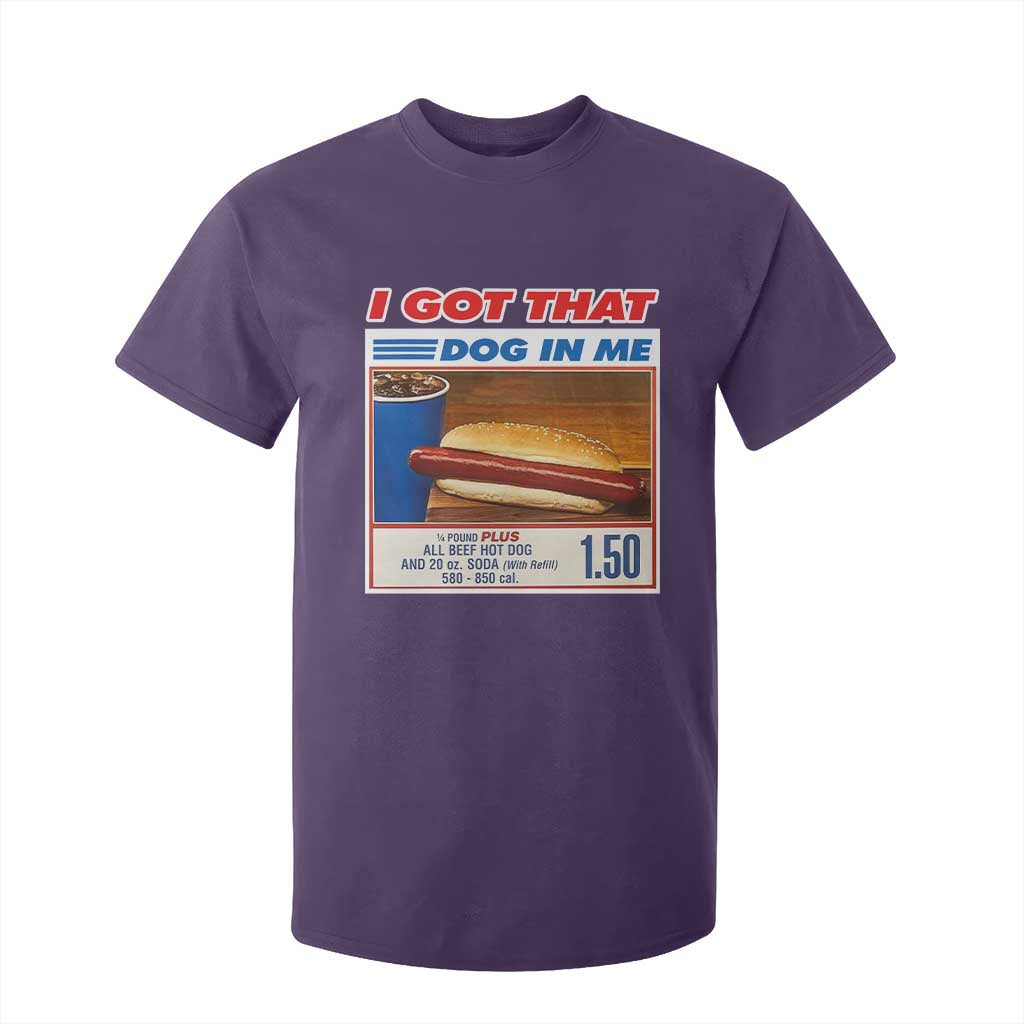 I Got That Dog In Me T Shirt For Kid Keep 150 Dank Meme Hot Dog Combo TS10 Purple Print Your Wear