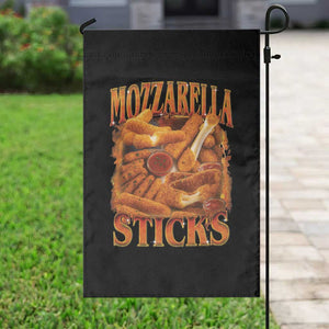 Mozzarella Sticks Garden Flag Funny Foodie Meme Snack Lover Vintage 90s TS10 Print Your Wear