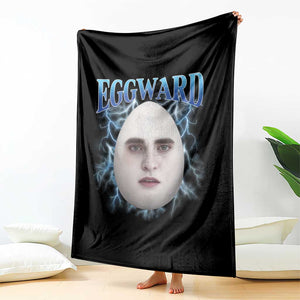 Eggward Throw Blanket Funny Unhinged Meme Gen Z Humor Bootleg Graphic TS10 Print Your Wear