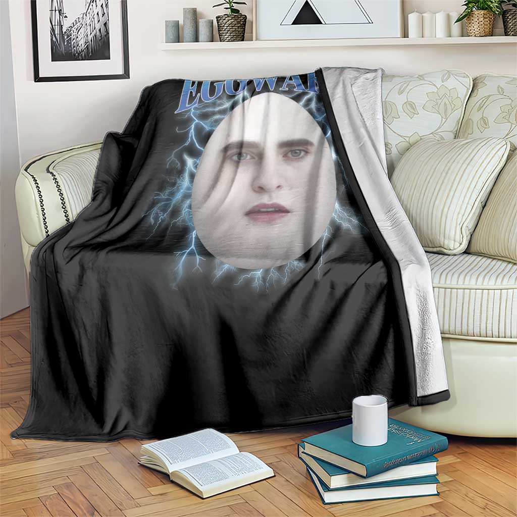 Eggward Throw Blanket Funny Unhinged Meme Gen Z Humor Bootleg Graphic TS10 Print Your Wear