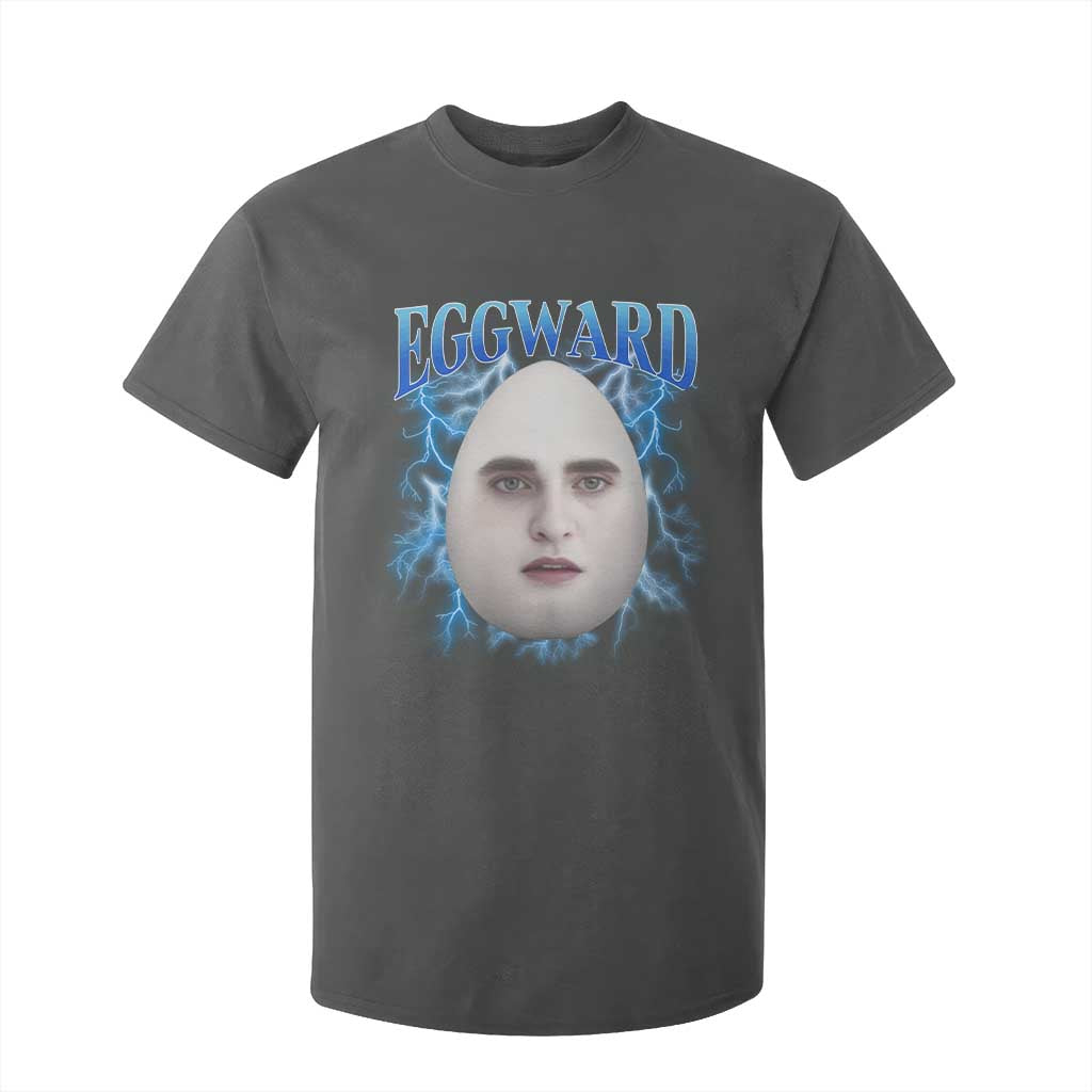 Eggward T Shirt For Kid Funny Unhinged Meme Gen Z Humor Bootleg Graphic TS10 Dark Heather Print Your Wear