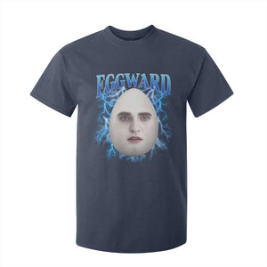 Eggward T Shirt For Kid Funny Unhinged Meme Gen Z Humor Bootleg Graphic TS10 Navy Print Your Wear