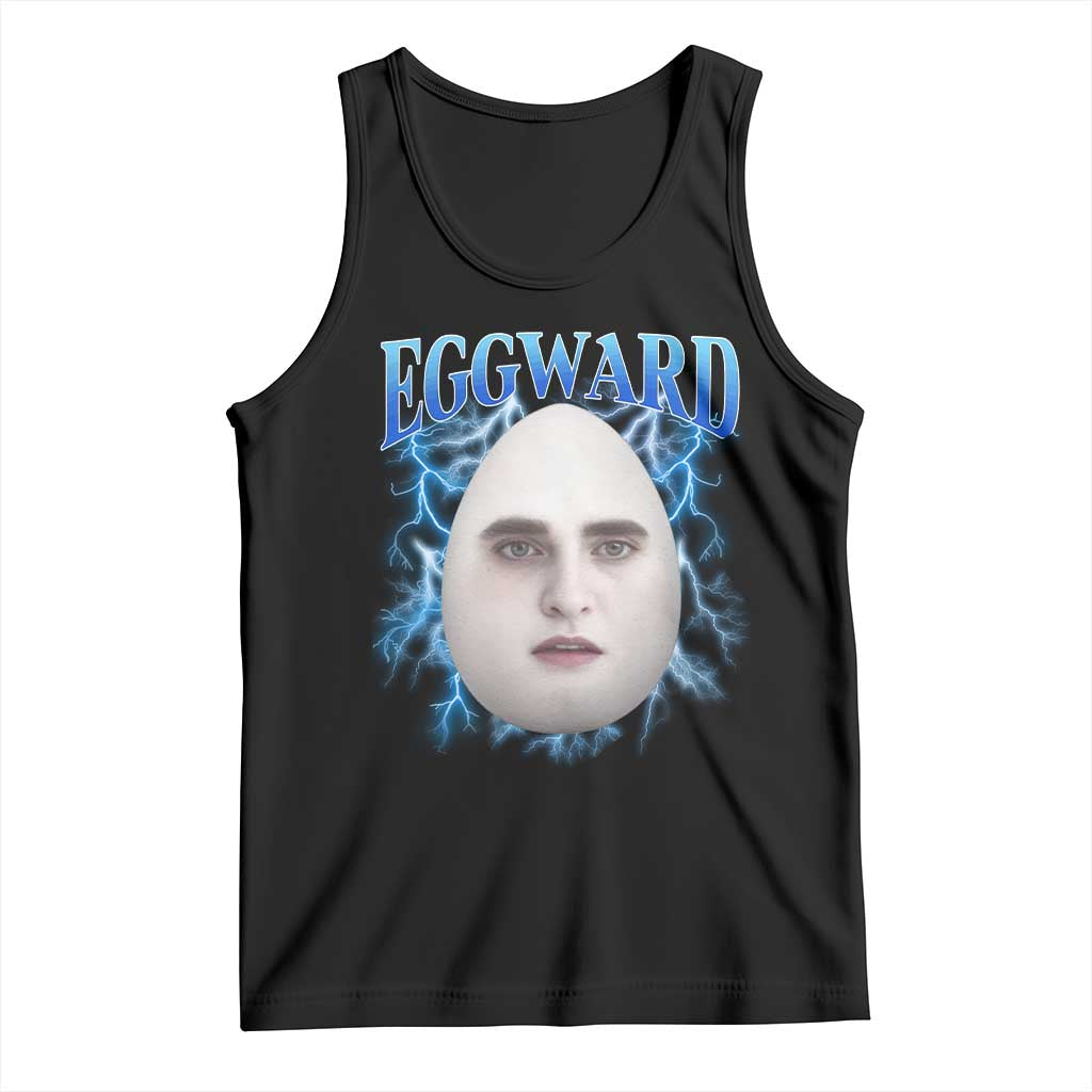 Eggward Tank Top Funny Unhinged Meme Gen Z Humor Bootleg Graphic TS10 Black Print Your Wear