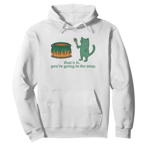 Sarcastic Cat Meme Hoodie Weirdcore Dark Humor TS10 White Print Your Wear