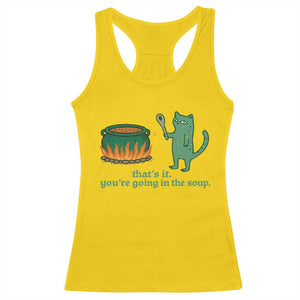 Sarcastic Cat Meme Racerback Tank Top Weirdcore Dark Humor TS10 Daisy Print Your Wear