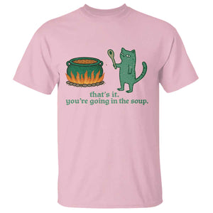 Sarcastic Cat Meme T Shirt Weirdcore Dark Humor TS10 Light Pink Print Your Wear
