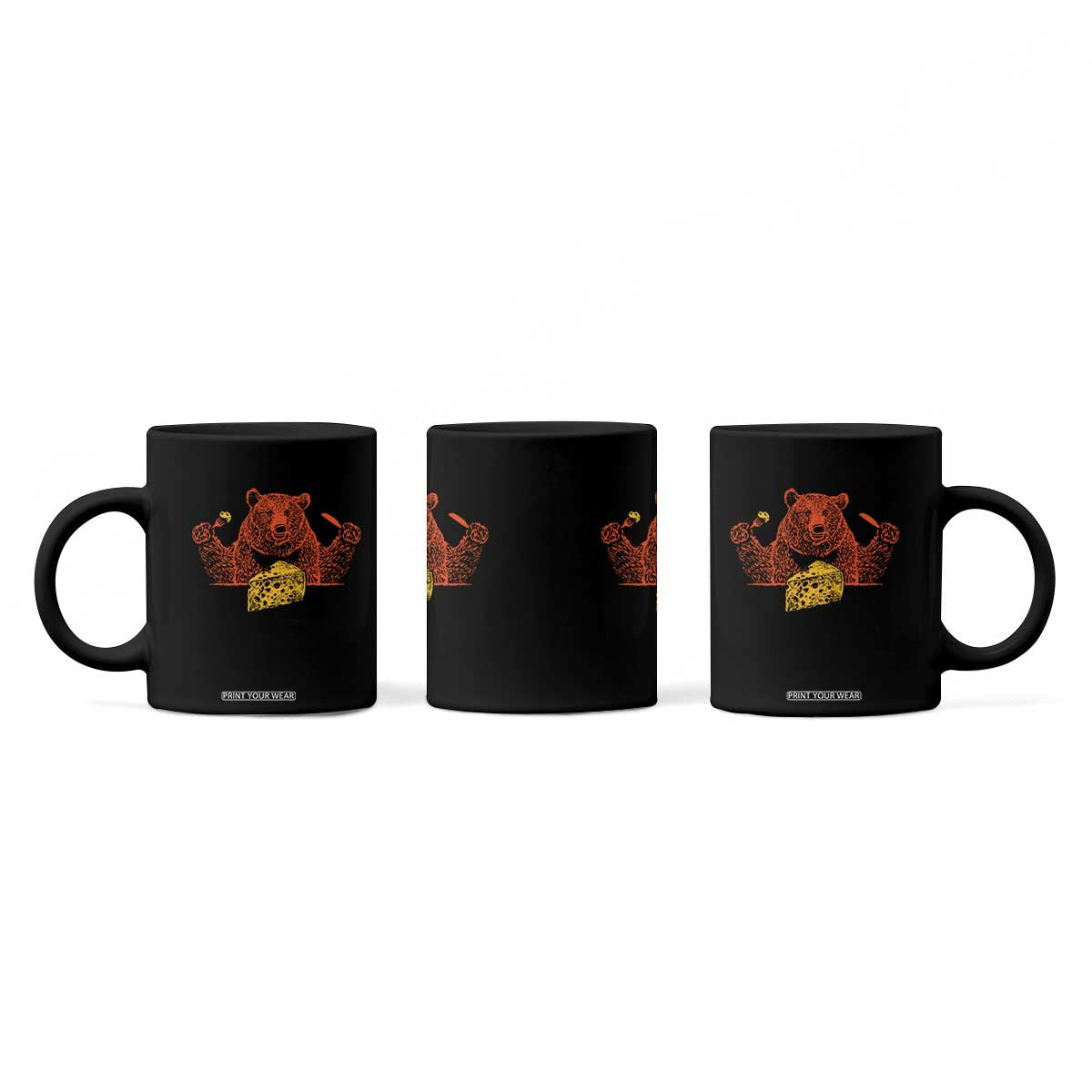 BF Coffee Mug Let's Eat Cheese Football Fans TS10 Print Your Wear
