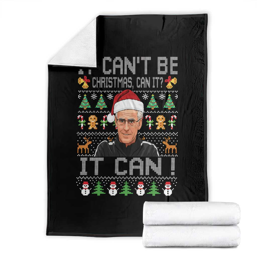 McCarthy It Cant Be Ugly Christmas Throw Blanket Retro Football Fan TS10 Black Print Your Wear