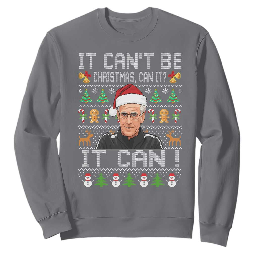 McCarthy It Cant Be Ugly Christmas Sweatshirt Retro Football Fan TS10 Charcoal Print Your Wear