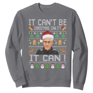 McCarthy It Cant Be Ugly Christmas Sweatshirt Retro Football Fan TS10 Charcoal Print Your Wear