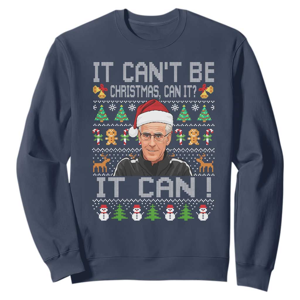 McCarthy It Cant Be Ugly Christmas Sweatshirt Retro Football Fan TS10 Navy Print Your Wear