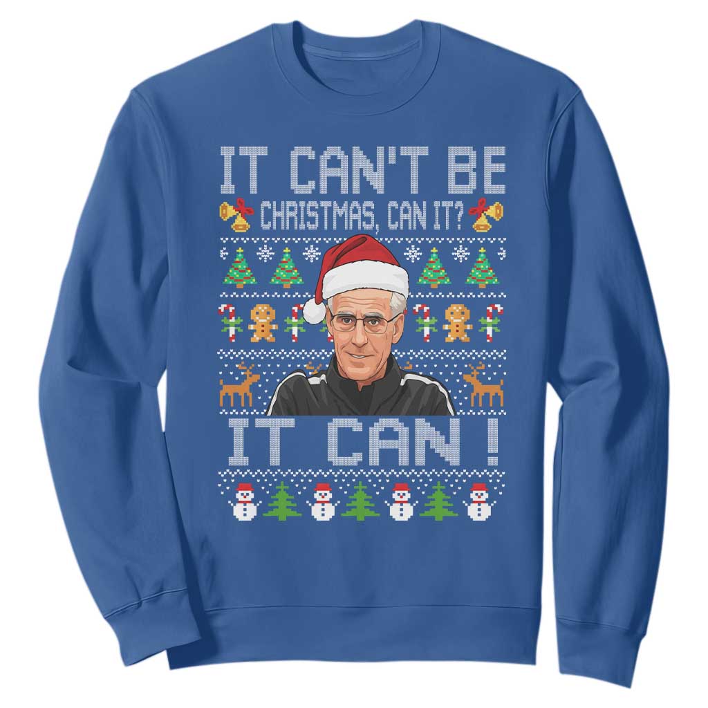 McCarthy It Cant Be Ugly Christmas Sweatshirt Retro Football Fan TS10 Royal Blue Print Your Wear