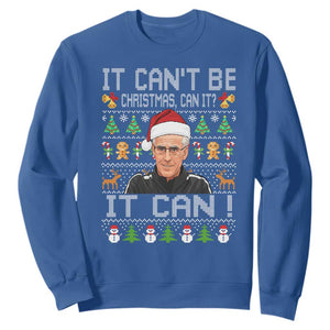 McCarthy It Cant Be Ugly Christmas Sweatshirt Retro Football Fan TS10 Royal Blue Print Your Wear