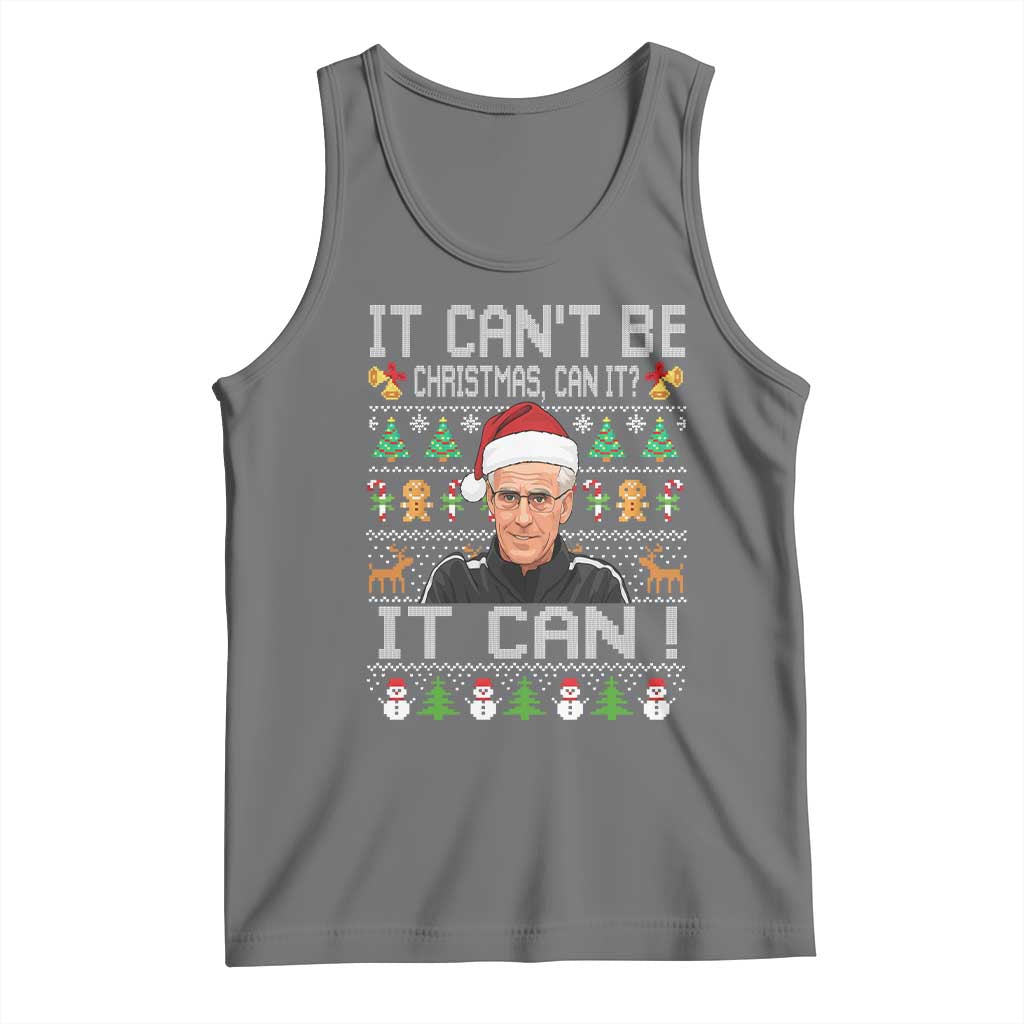 McCarthy It Cant Be Ugly Christmas Tank Top Retro Football Fan TS10 Black Heather Print Your Wear
