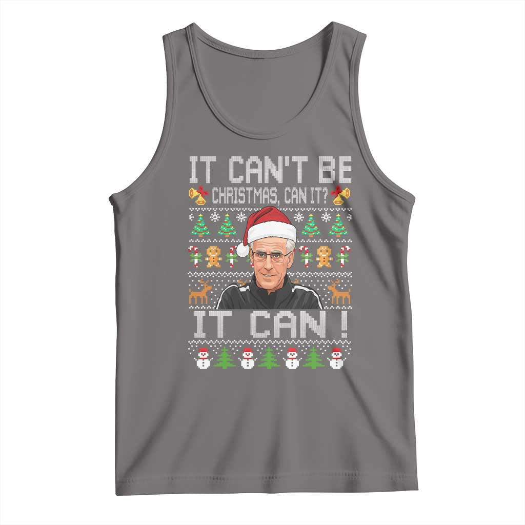 McCarthy It Cant Be Ugly Christmas Tank Top Retro Football Fan TS10 Deep Heather Print Your Wear