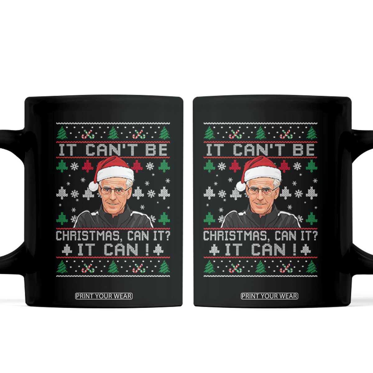 Christmas McCarthy It Cant Be Coffee Mug Retro Football Fan Ugly Xmas TS10 Black Print Your Wear