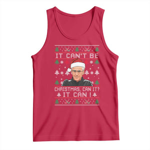 Christmas McCarthy It Cant Be Tank Top Retro Football Fan Ugly Xmas TS10 Red Print Your Wear