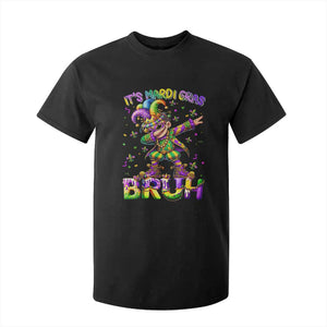 It's Mardi Gras Bruh T Shirt For Kid Dabbing Boy Kids TS10 Black Print Your Wear