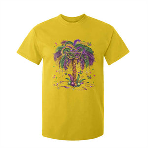 Mardi Gras Bead Tree T Shirt For Kid Carnival New Orleans Hawaiian Tropical Palm Tree 2025 TS10 Daisy Print Your Wear