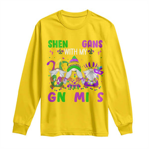 Carnival Mardi Gras Long Sleeve Shirt Leopard Gnomes New Orleans Trip TS10 Daisy Print Your Wear