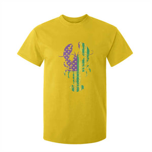 Carnival Mardi Gras USA American Flag Crawfish T Shirt For Kid TS10 Daisy Print Your Wear