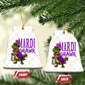 Dinosaur Mardi Gras Ceramic Ornament Funny Meme New Orleans Party Custume Beads TS10 Print Your Wear