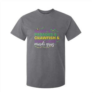 Beads Parades Crawfish King Cake Mardi Gras T Shirt For Kid TS10 Charcoal Print Your Wear